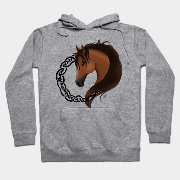 Celtic Horse Hoodie by tigressdragon